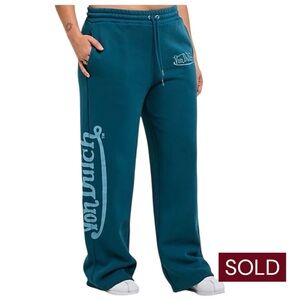 SOLD NWT Von Dutch Teal Originals Joggers
